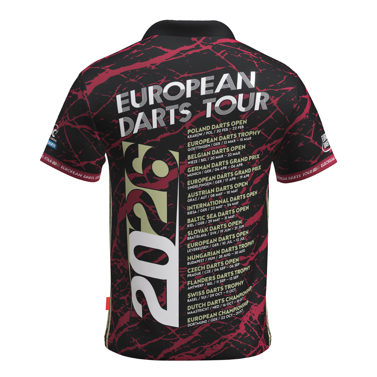 PDC - Tourshirt - V7 Rising Stars - 2026