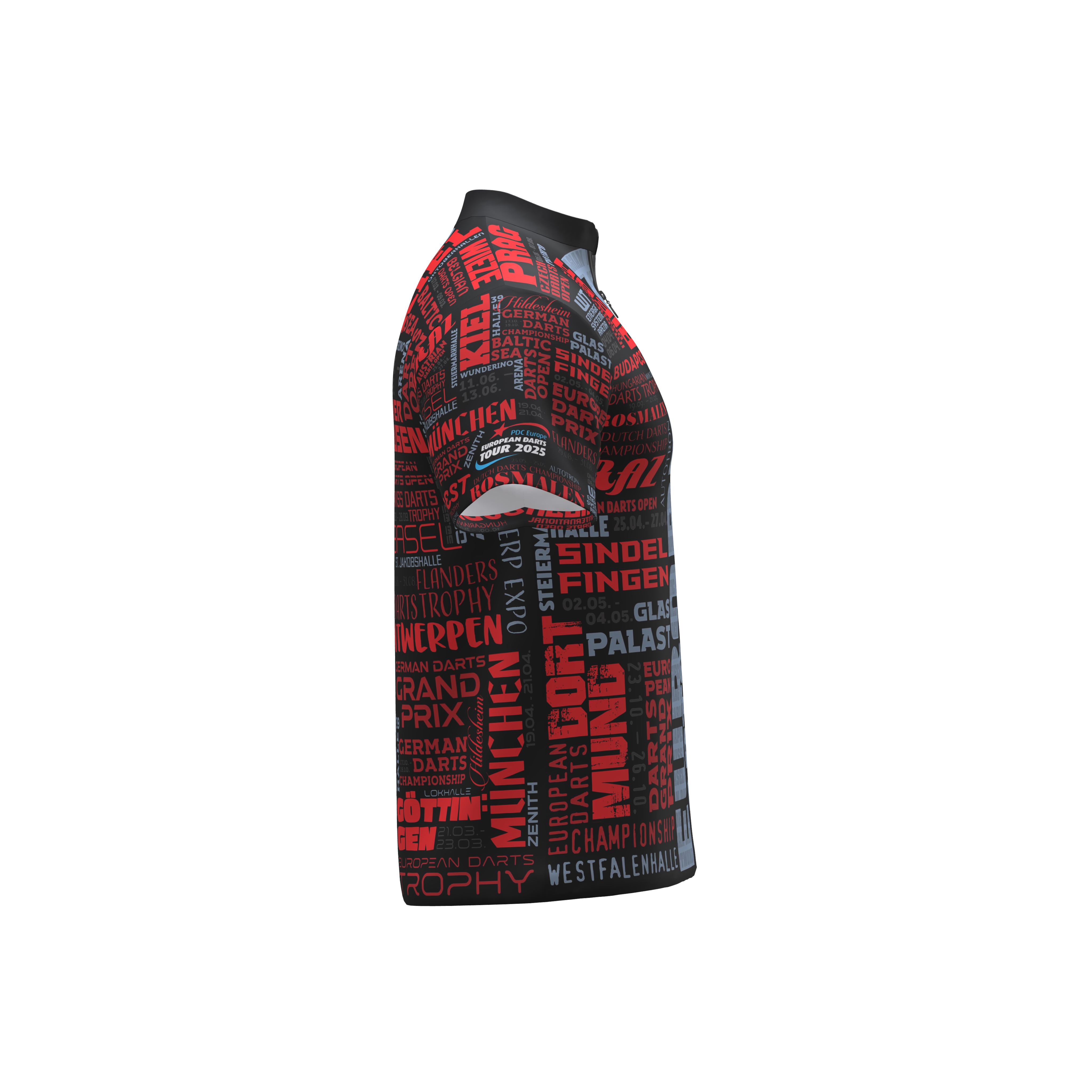 PDC - Tourshirt - Road to Glory - 2025 PDC - Tourshirt - Road to Glory - 2025