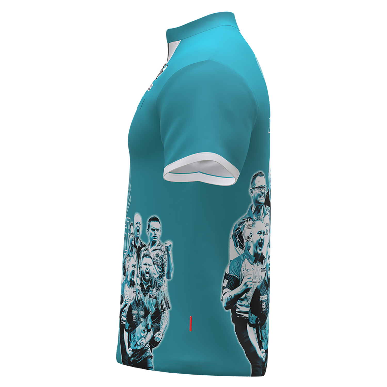 PDC - Tourshirt Herren - Hellblau-Weiß  - 2024 PDC - Tourshirt Herren - Hellblau-Weiß  - 2024