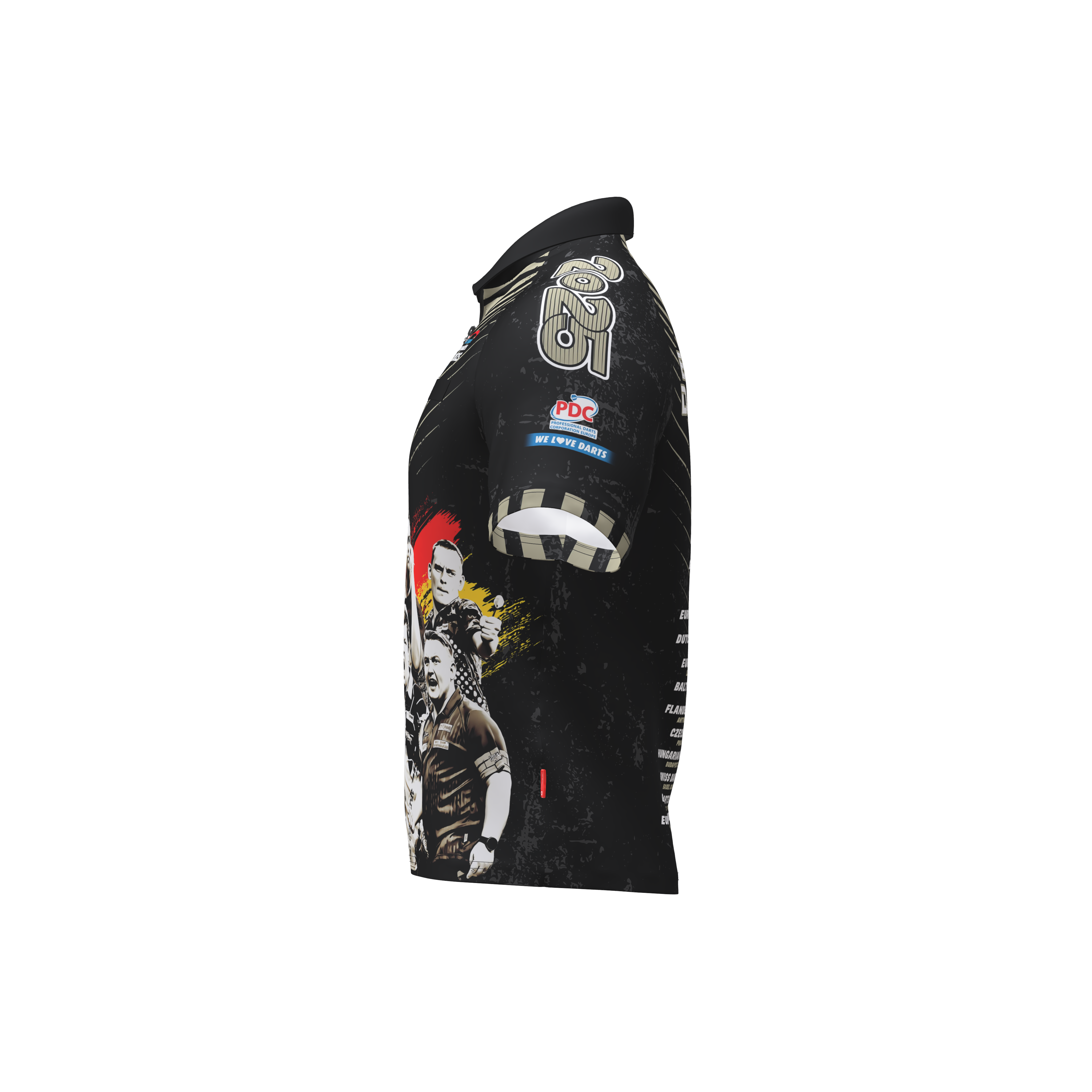 PDC - Tourshirt - Team Germany - 2025 PDC - Tourshirt - Team Germany - 2025