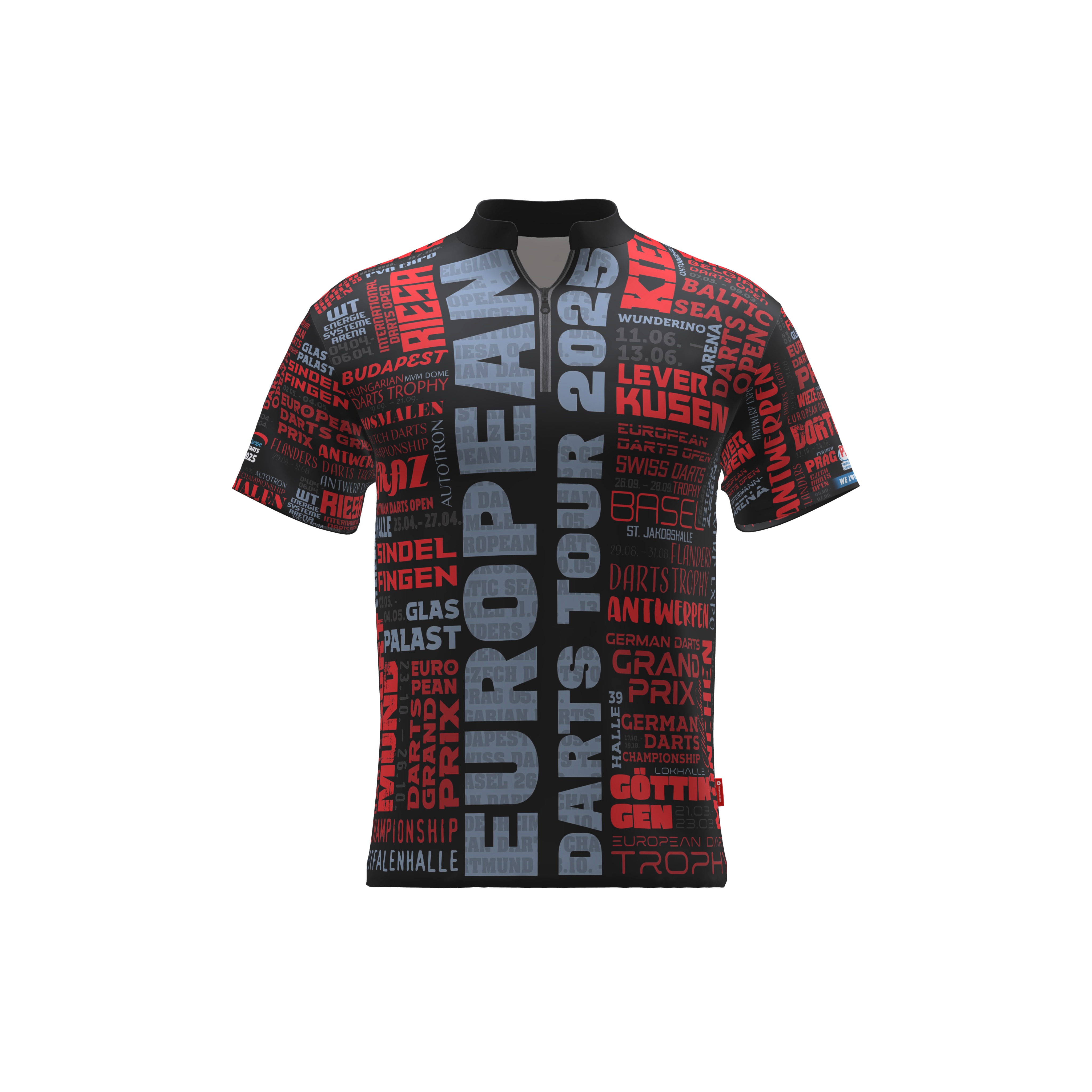 PDC - Tour Shirt - Road to Glory - 2025