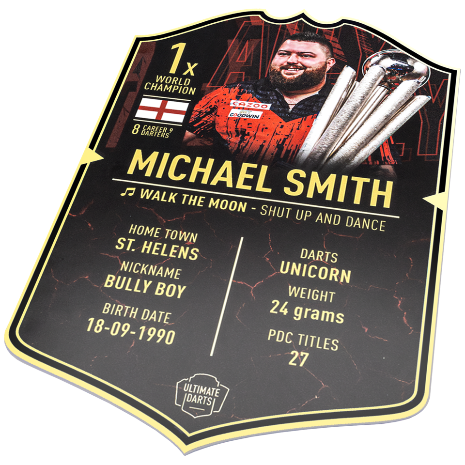 PDC Player Cards