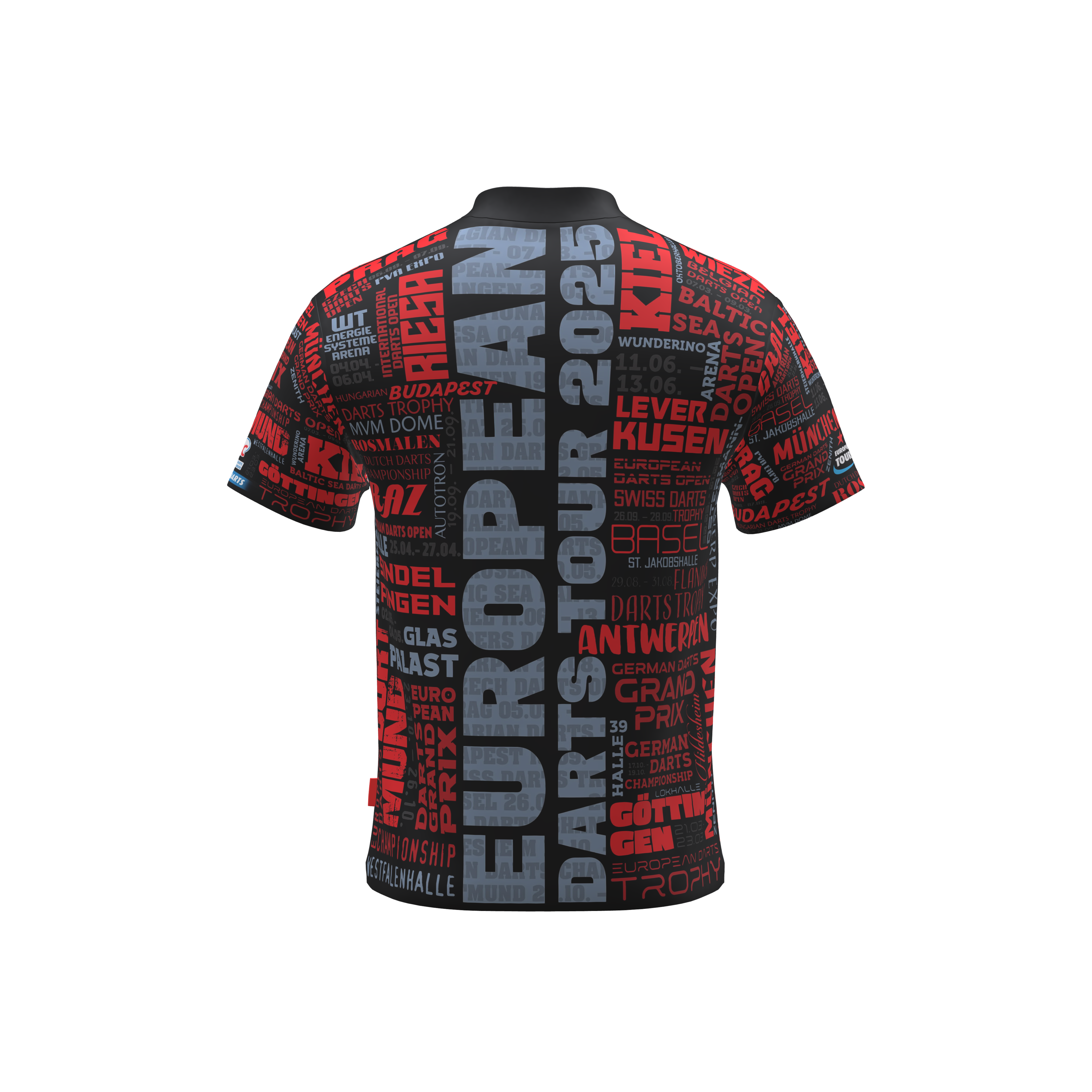 PDC - Tourshirt - Road to Glory - 2025 PDC - Tourshirt - Road to Glory - 2025