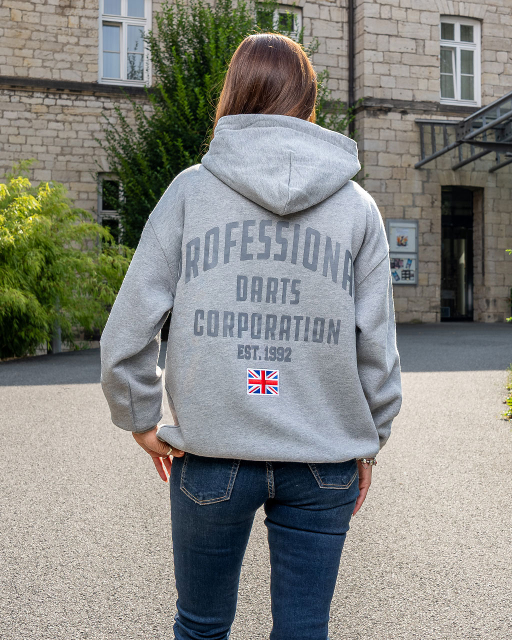 PDC - PROFESSIONAL Sweatjacke - Grey Heather