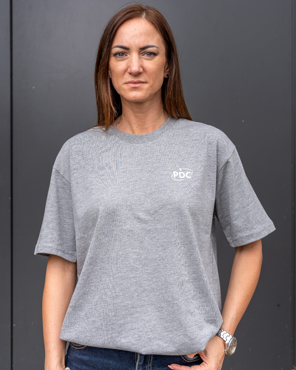 PDC - 180 T-Shirt - Grey Heather