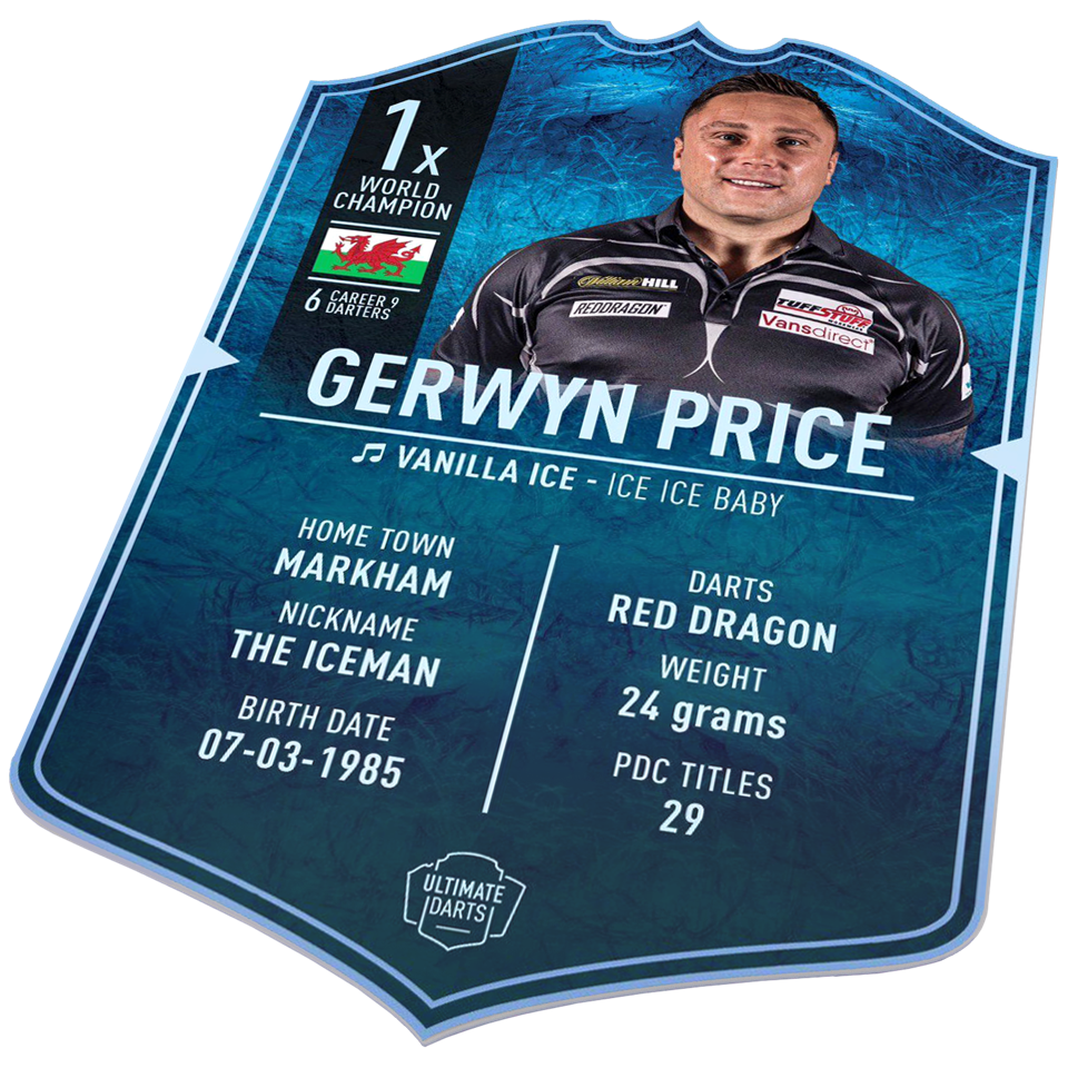 PDC Player Cards