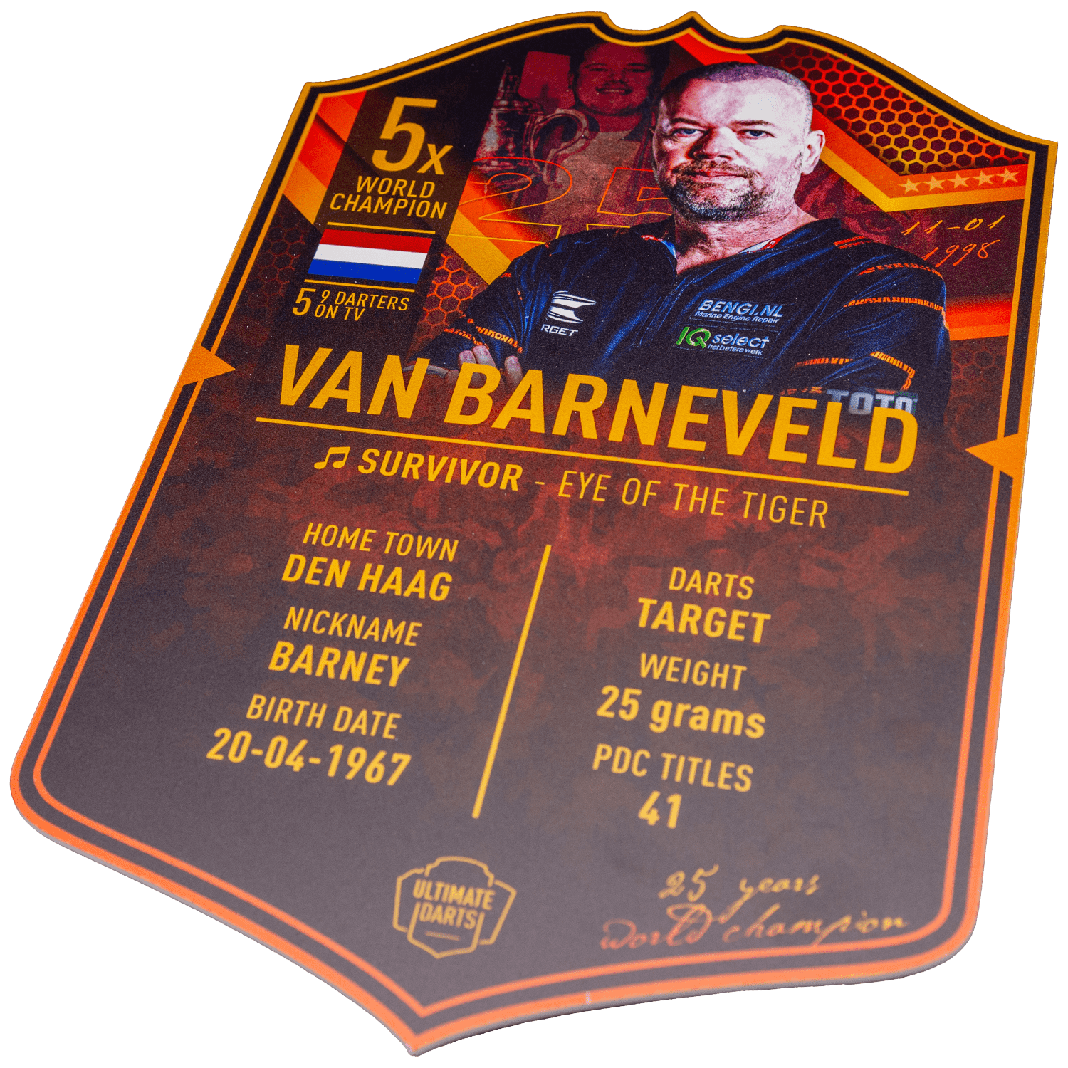 PDC Player Cards