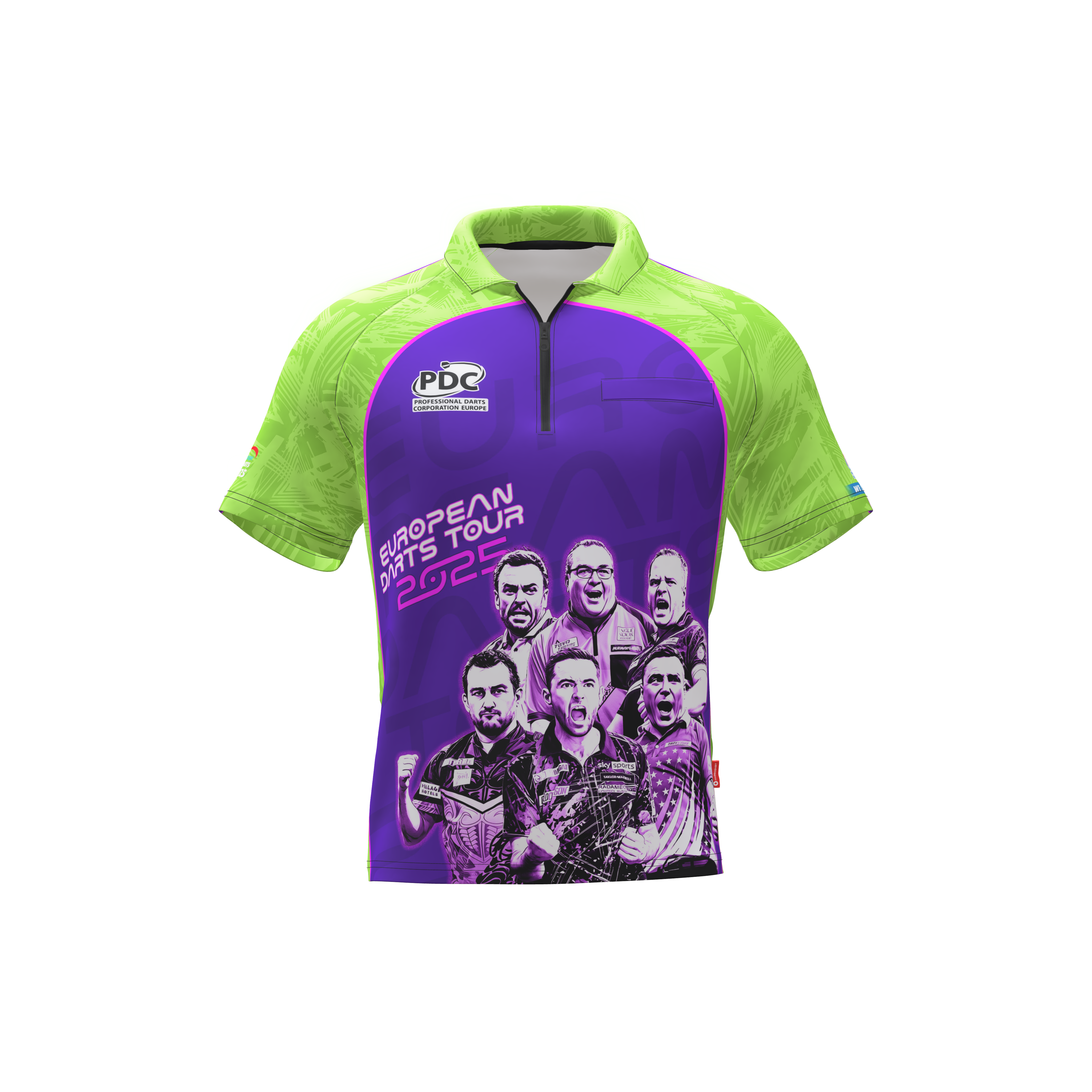 PDC - Tour Shirt - Neon - 2025