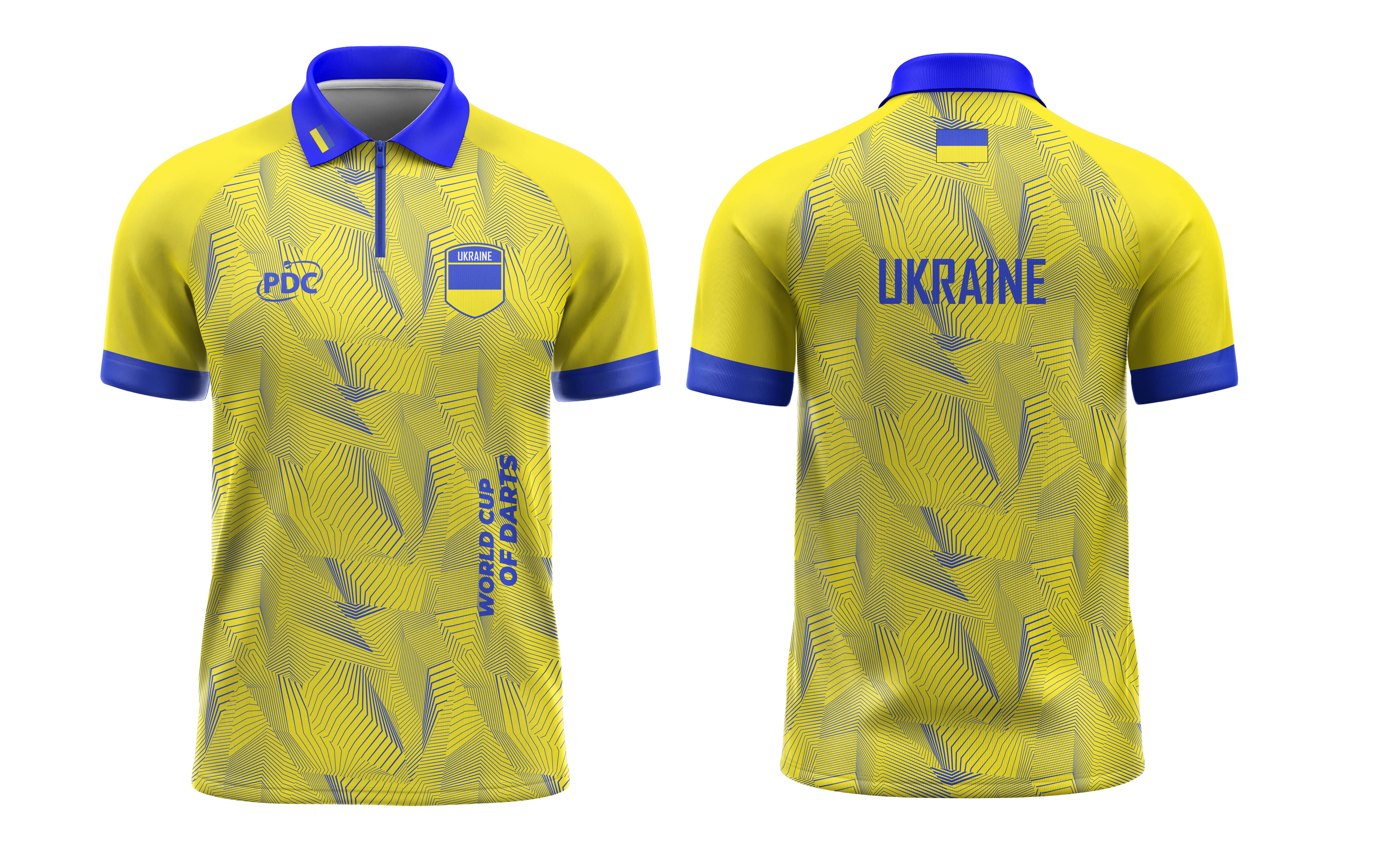 World Cup Of Darts Shirt 2024 - UKRAINE